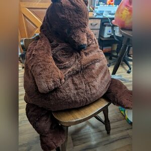 big IKEA stuffed bear